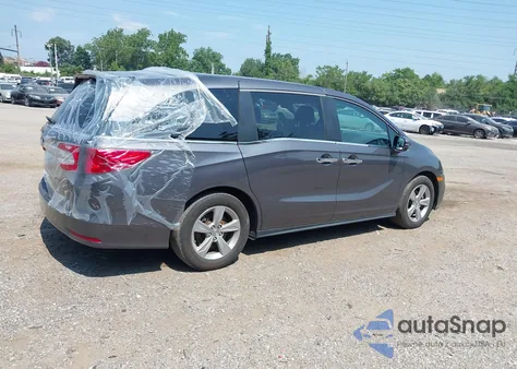 2019 Honda Odyssey Ex from USA, damaged, VIN 5FNRL6H55KB101444